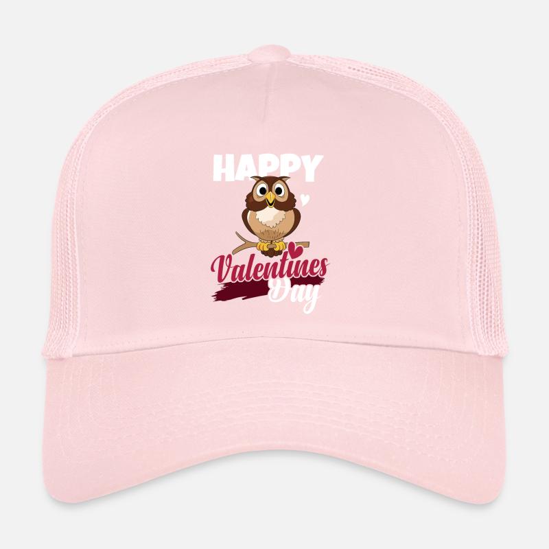 Joyeuse Saint-Valentin Oiseaux De Proie Ornithologue O Casquette trucker 