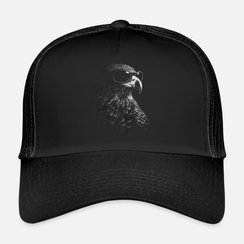 Falcon Sonnenbrille - Trucker Cap - Schwarz/Schwarz