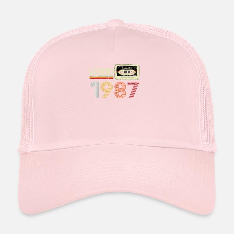 1987 Geburtstag Vintage Cassette Trucker Cap
