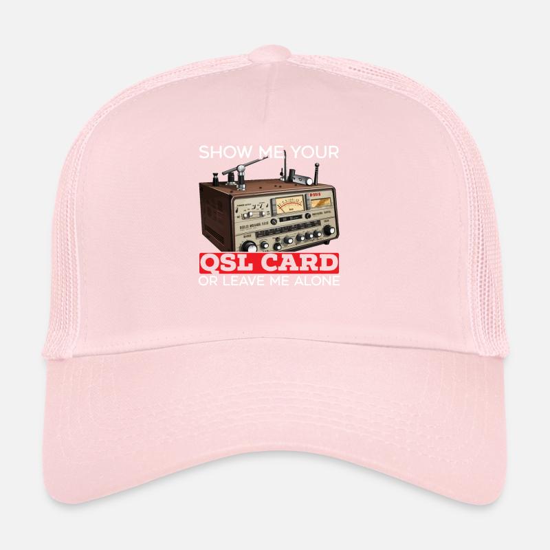 Ham Radio Operator Morse Code Radioactivity Trucker Cap