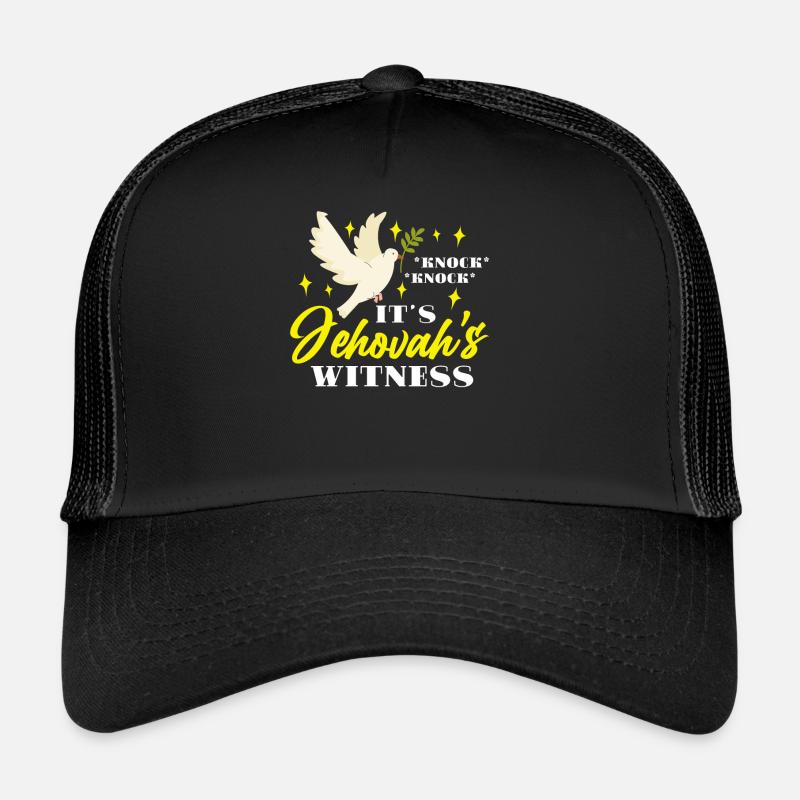 JW - Trucker Cap - Schwarz/Schwarz