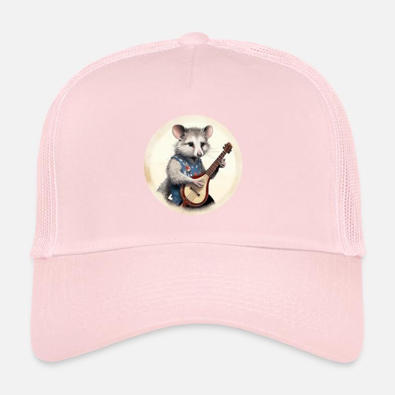 L’opossum joue du banjo Casquette trucker 