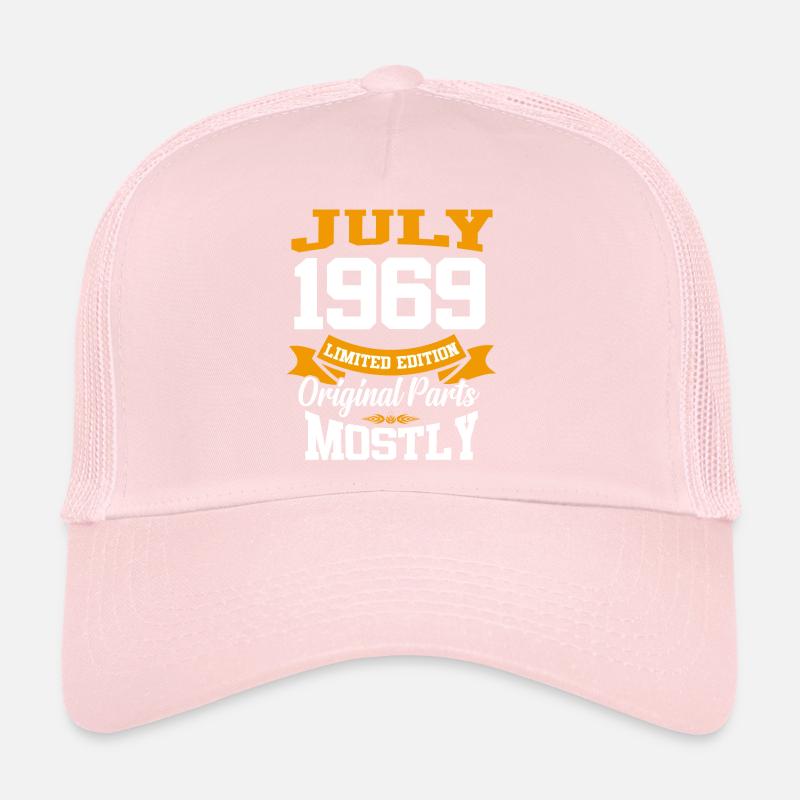 July 1969 Vintage Geburtstag Geschenk Trucker Cap