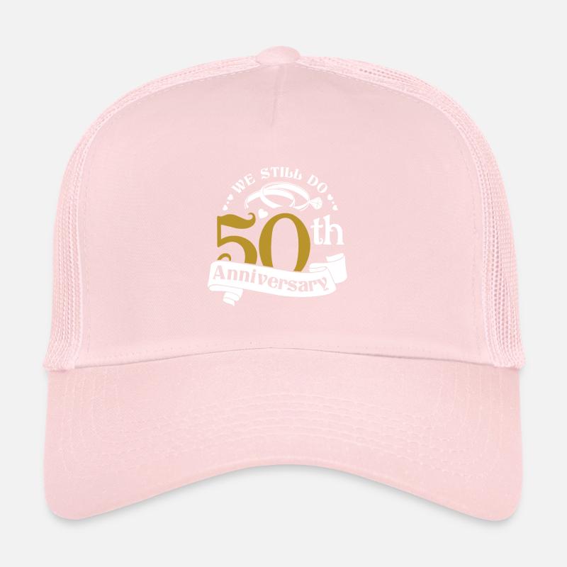 50. Hochzeitstag Ehemann Ehefrau Ehe Trucker Cap