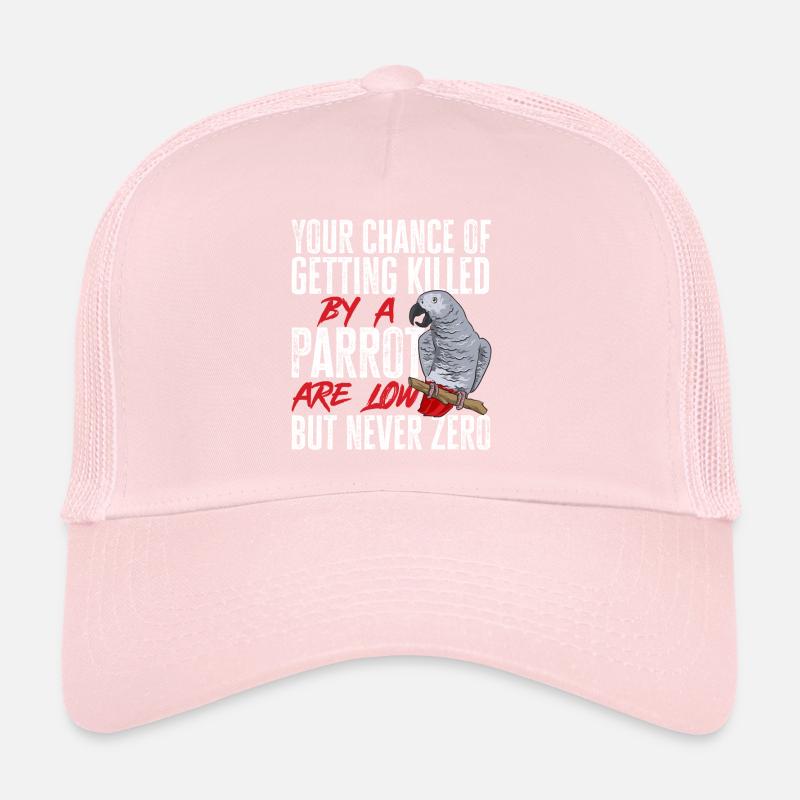 Graupapagei Perroquet gris d’Afrique Papagei Casquette trucker 
