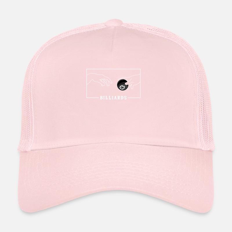 Michelangelo Création du billard Adam Billiards Snooker Casquette trucker 