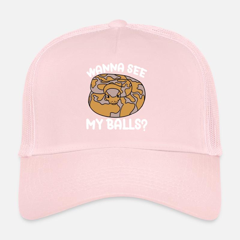 Ball python snake Trucker Cap