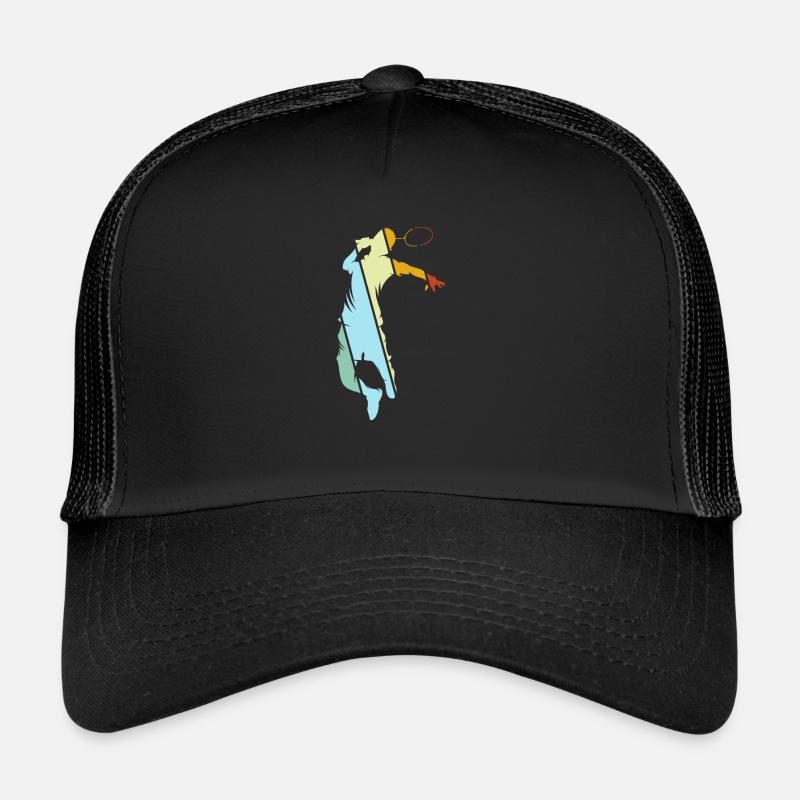 Badminton Retro Trucker Cap