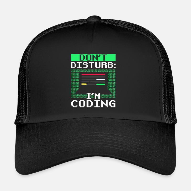 Ne vous embêtez pas: je programme Coding Coder Casquette trucker 