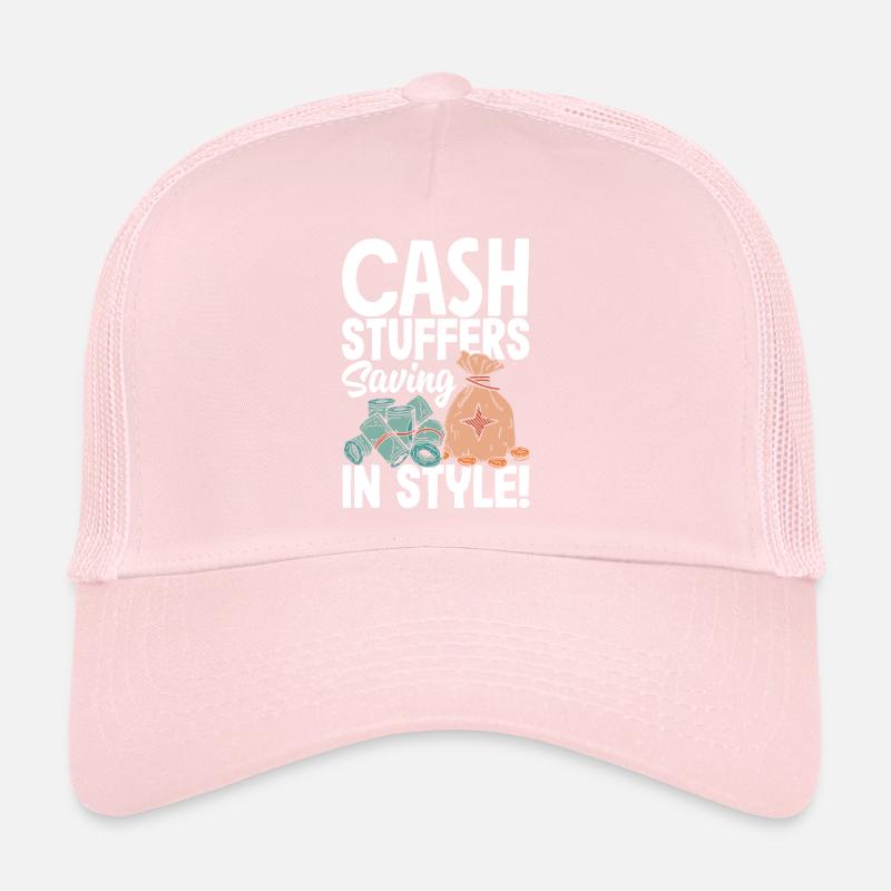 Cash Stuffers Saving in Style Budgeting Hack Casquette trucker 
