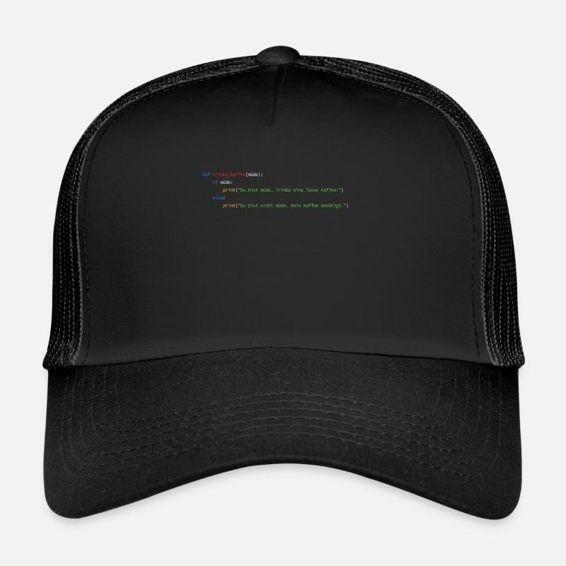 Programmierer Informatiker Nerd Softwareingenieur Trucker Cap