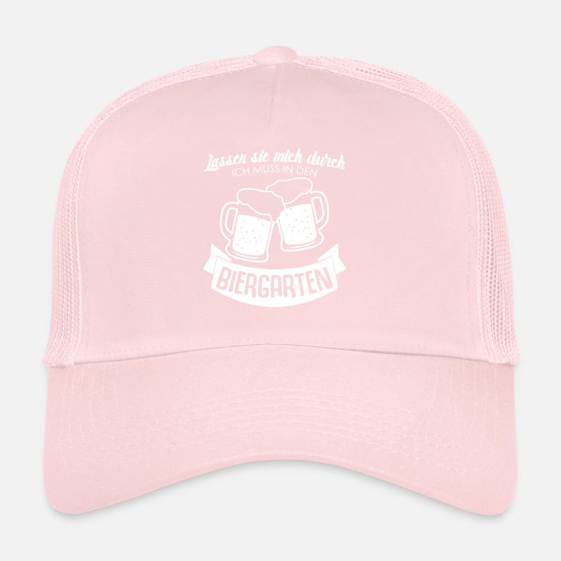 Biergarten Bierglas Bier Bierfest Trucker Cap