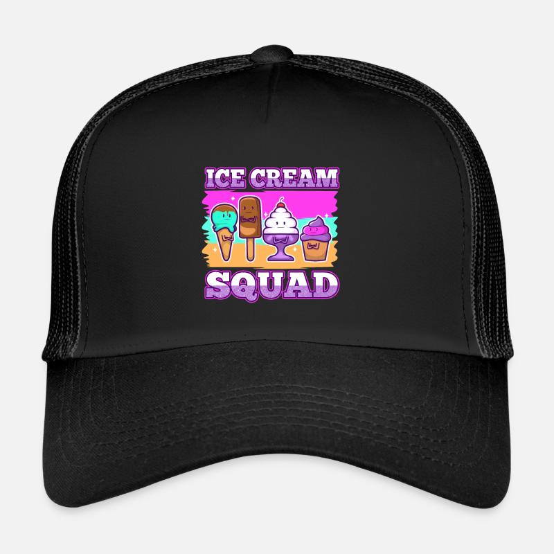 Escouade de crème glacée Casquette trucker 