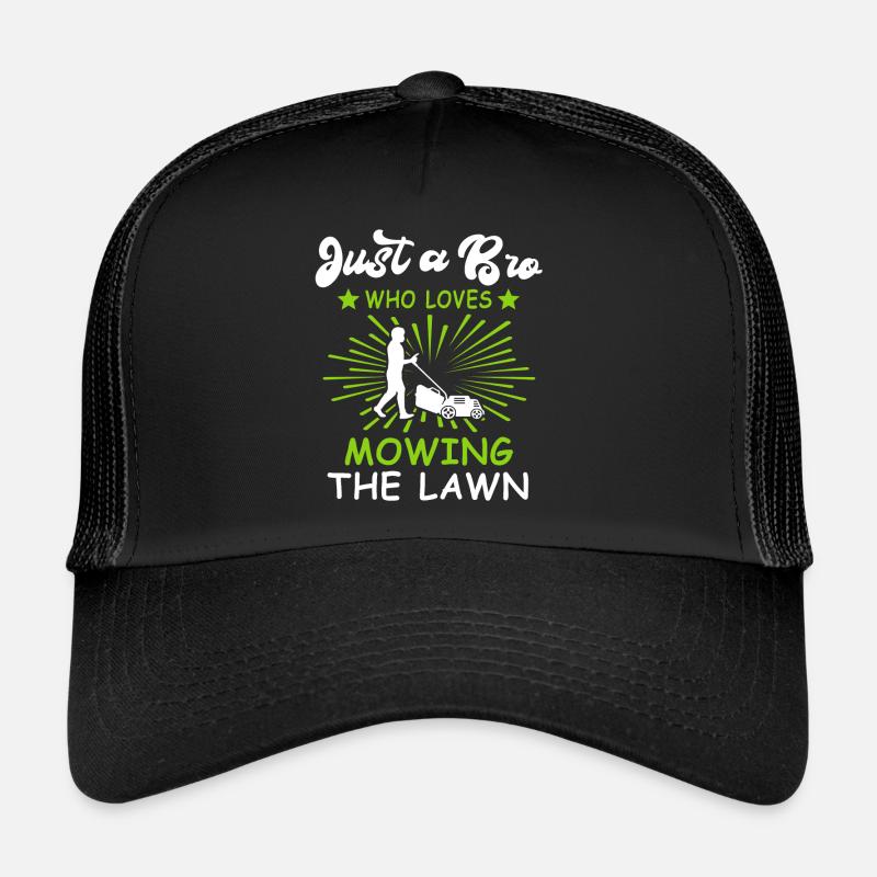 Tondeuses à gazon Tonte de pelouse Casquette trucker 