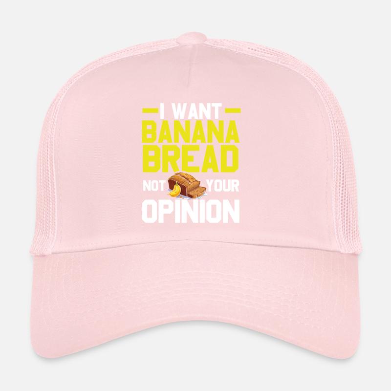 Banana Bread Baker Bakery Baking Chef Cook Food Trucker Cap