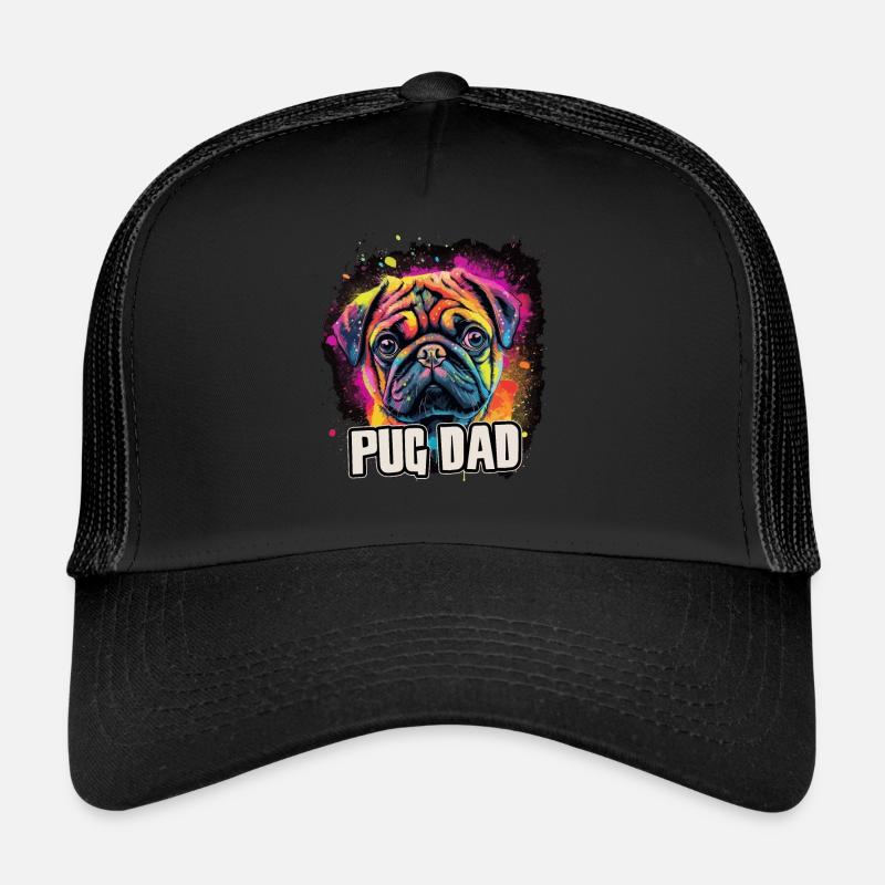 Pug Pug Dog Gift Saying Trucker Cap