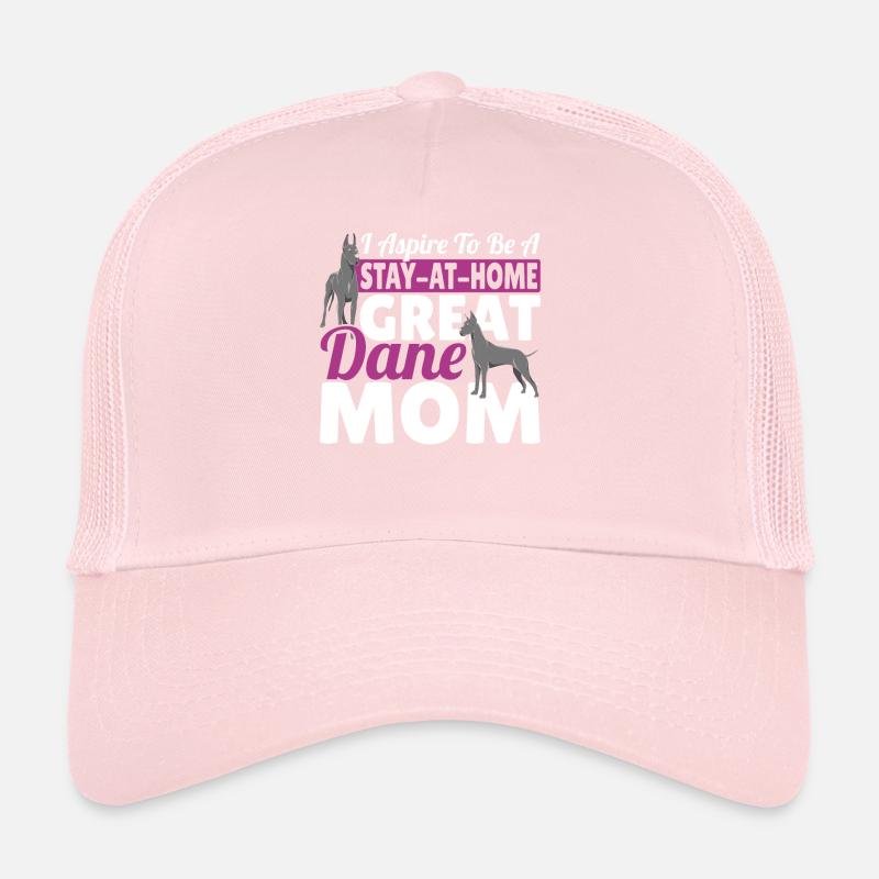 Ich möchte eine Doggen-Mutter sein, die immer zu Trucker Cap
