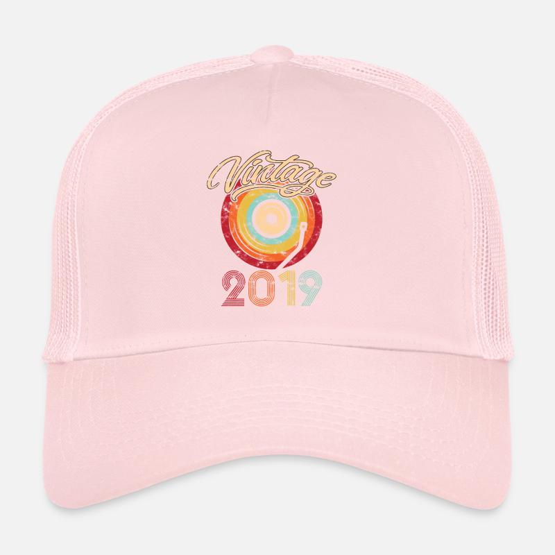 2019 Geburtstag Vinyl Vintage Trucker Cap