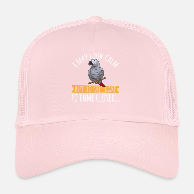 Graupapagei Perroquet gris d’Afrique Papagei Casquette trucker 