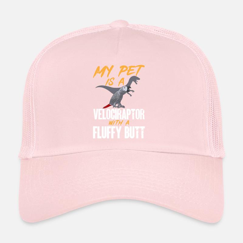 Graupapagei African Grey Parrot Papagei Trucker Cap