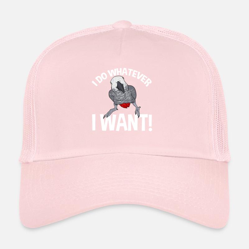 Graupapagei Perroquet gris d’Afrique Papagei Casquette trucker 