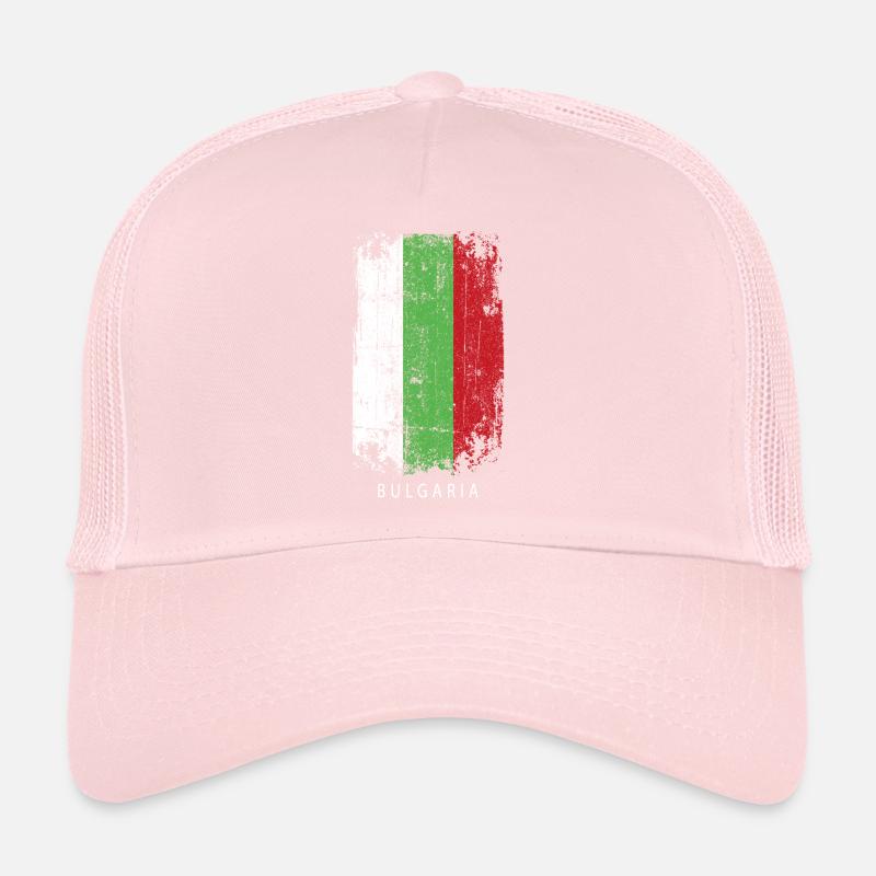 Souvenir avec le drapeau de la Bulgarie Casquette trucker 