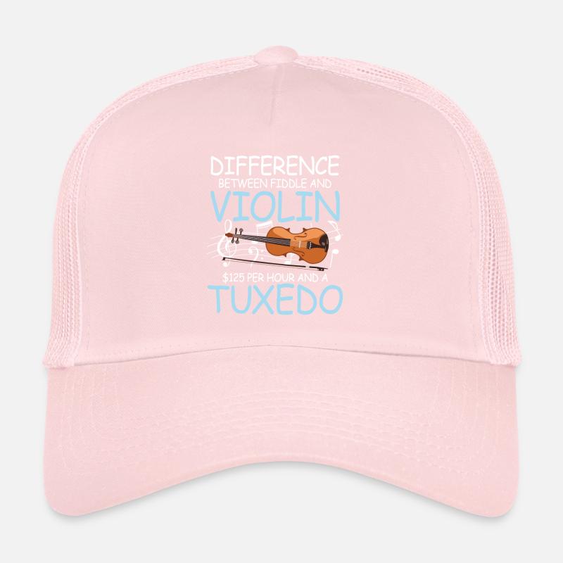 Difference Between Fiddle And Violin Trucker Cap