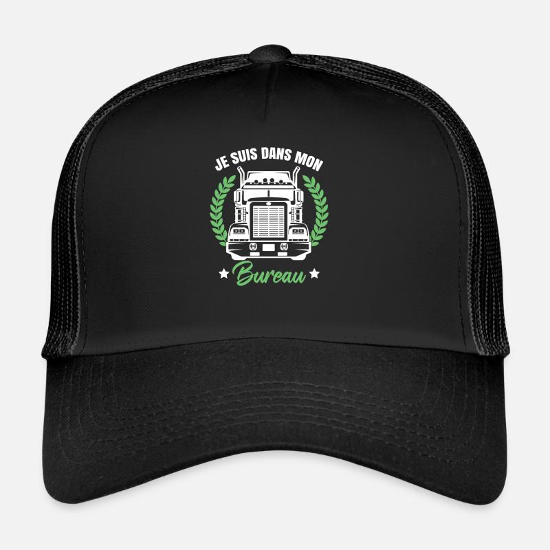 Je Suis Dans Mon Bureau Casquette trucker 