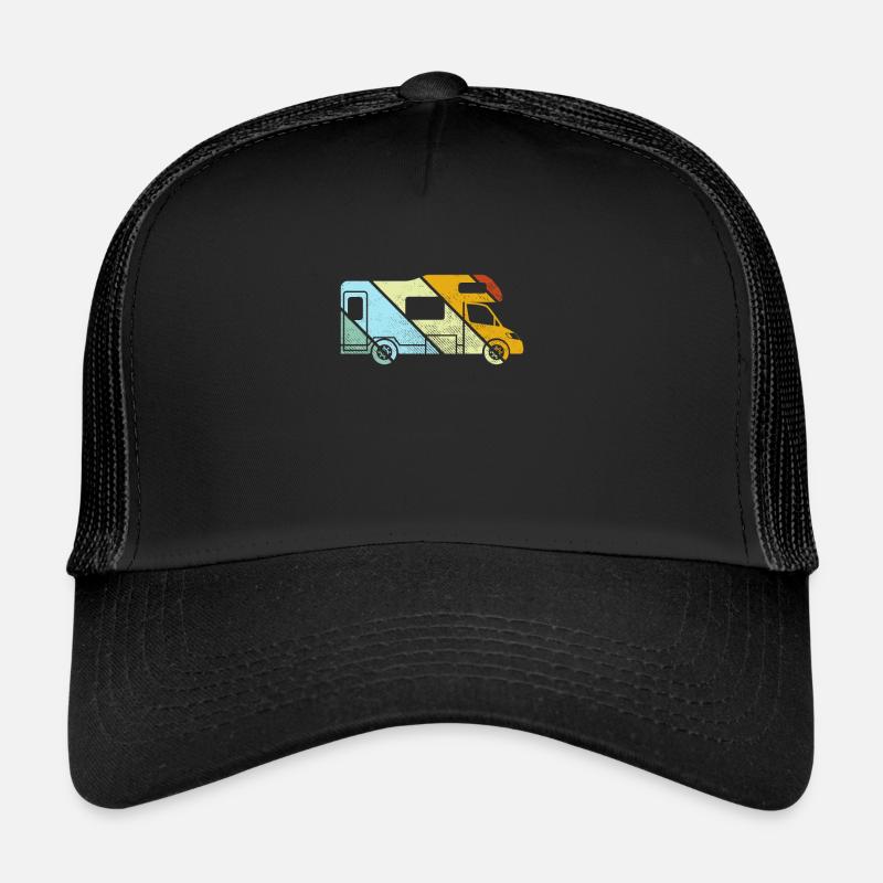 Motorhome Retro Trucker Cap