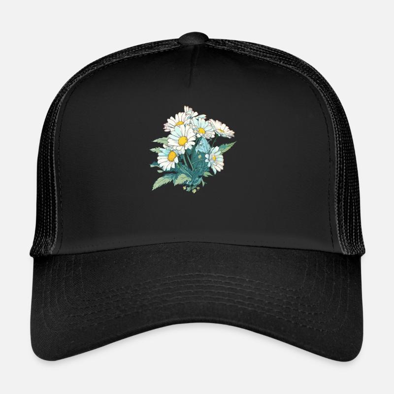Awesome Gänseblümchen Blumen Vintage Cool Gänseblümchen Liebhaber Trucker Cap