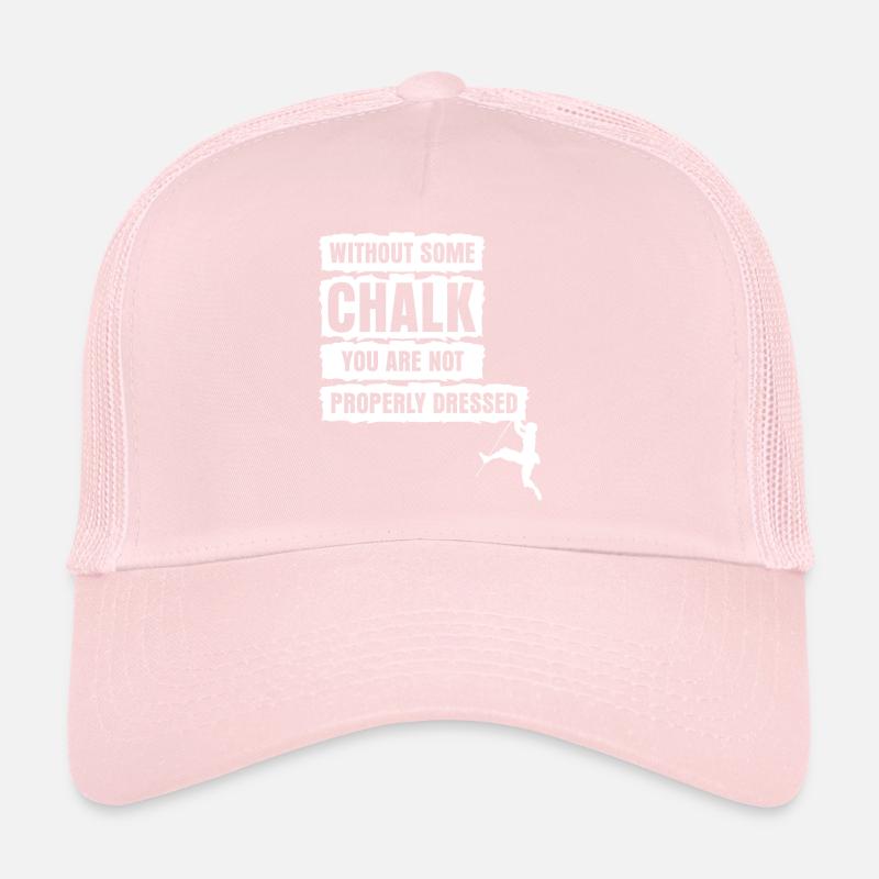 Bouldering, climbing wall, chalk, climbing Trucker Cap