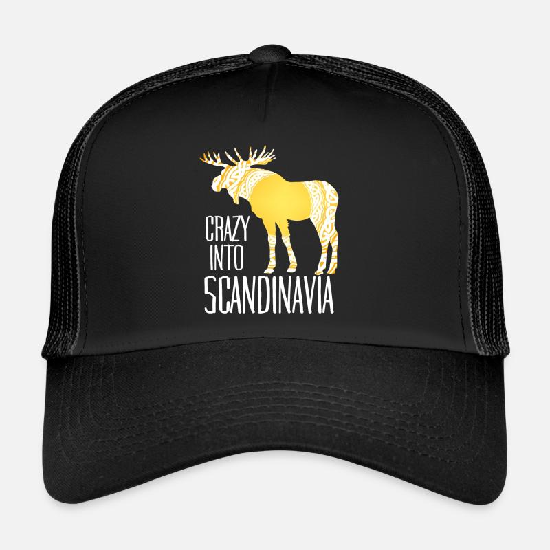 Scandinavie Viking Elk Casquette trucker 