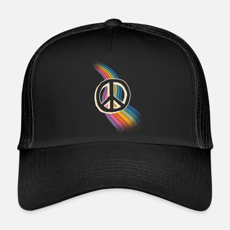 Peace Love Trucker Cap