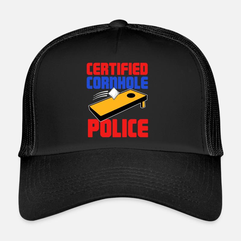 Funny Corn Hole - Trucker Cap - black/black