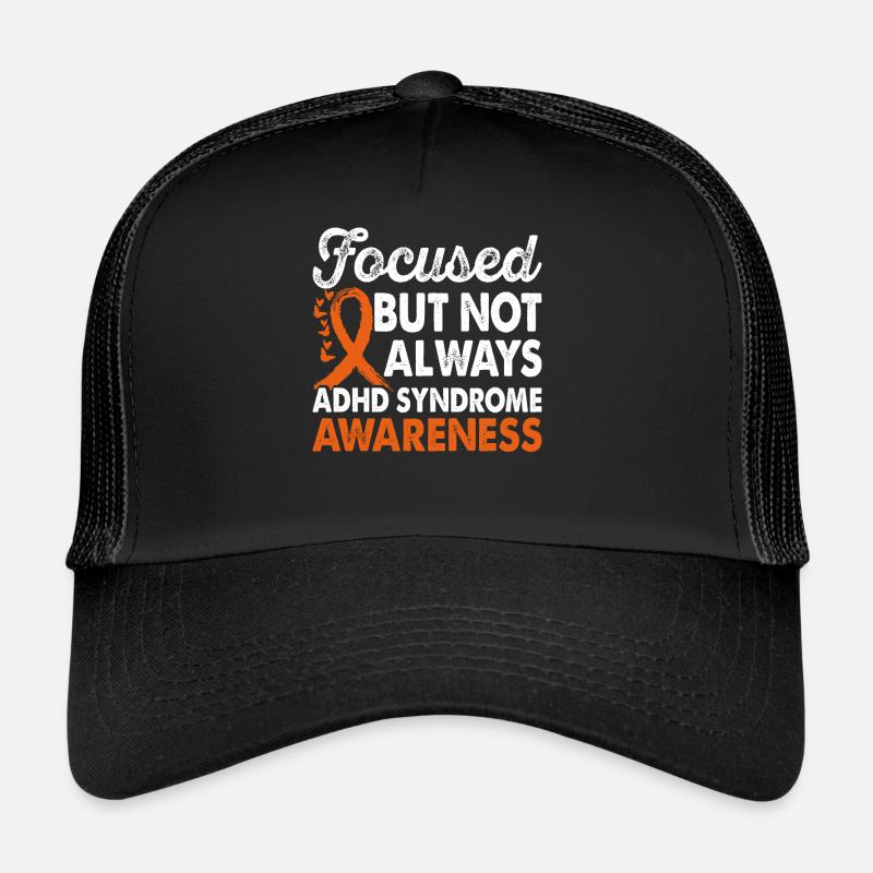 concentré, mais pas toujours Casquette trucker 