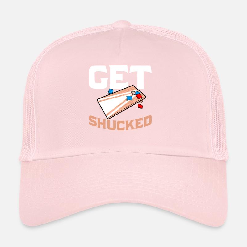Drôle de trou de maïs Cornhole Casquette trucker 