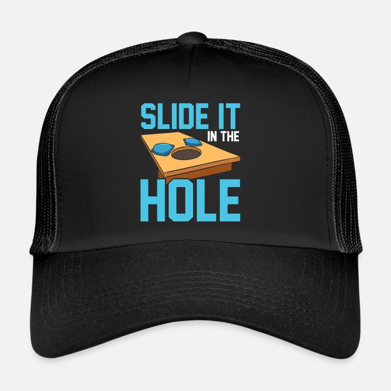 Drôle de trou de maïs Casquette trucker 