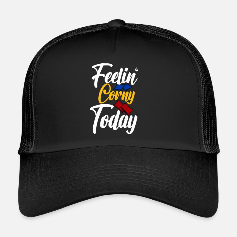 Funny Cornhole Corn Hole Trucker Cap