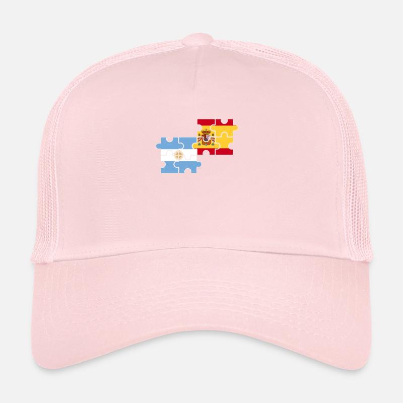 Argentine Espagne Drapeau Argentine Casquette trucker 