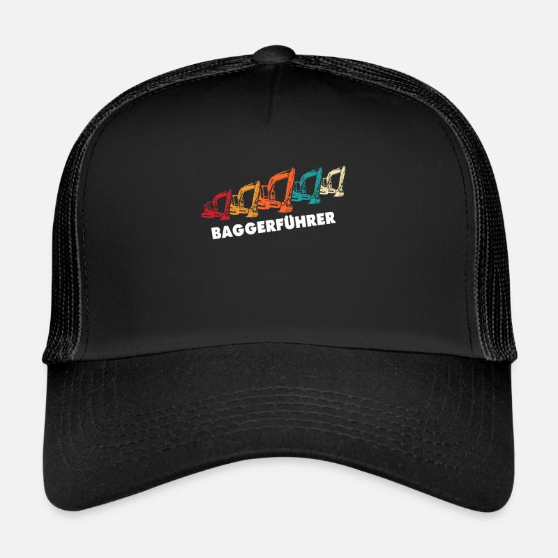 Bagger Ich Liebe Baggerfahrer Trucker Cap