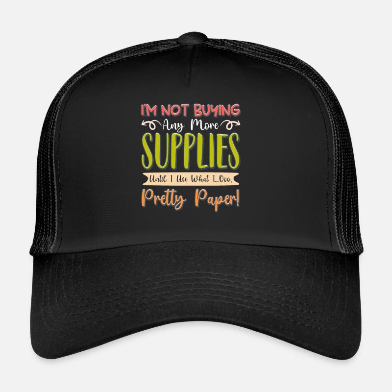 Scrapbooking Scrapbooker Casquette trucker 