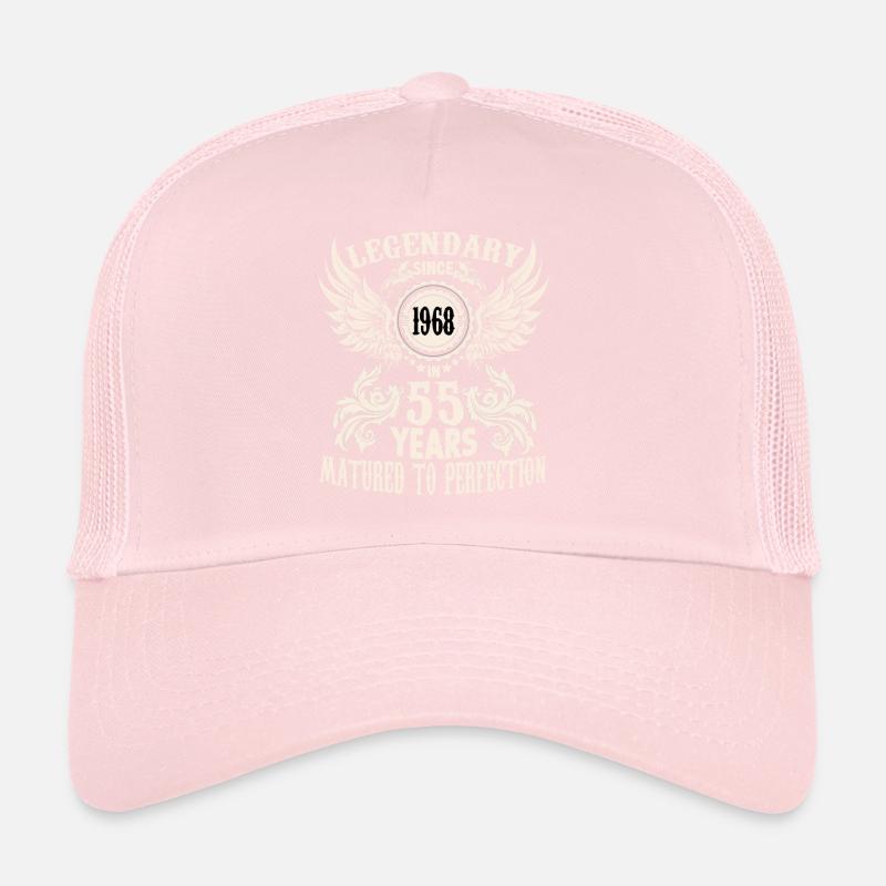 Legendary since 1968 birthday 55 year old legend Trucker Cap