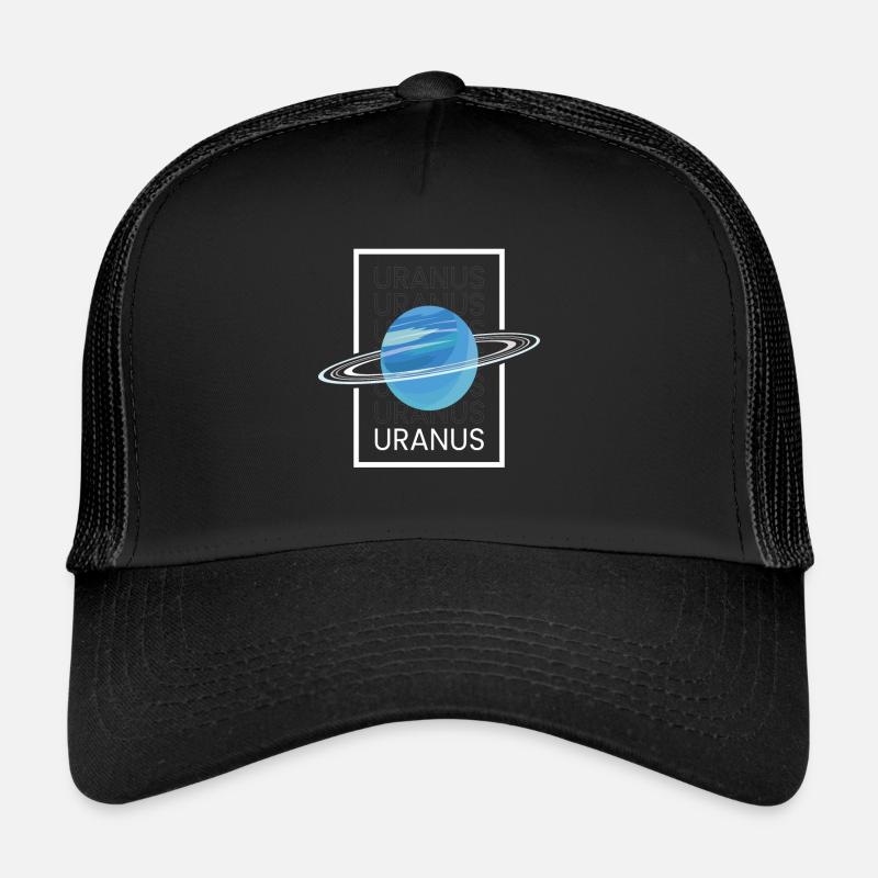 Uranus Planet Weltall Sonnensystem Trucker Cap