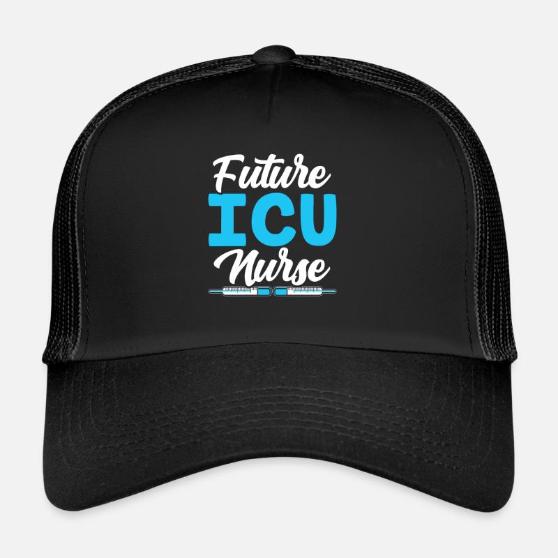 Futur infirmier en soins intensifs Casquette trucker 