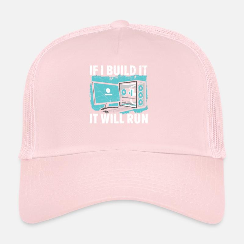 Si je le construis, il exécutera le support technique informatique Casquette trucker 