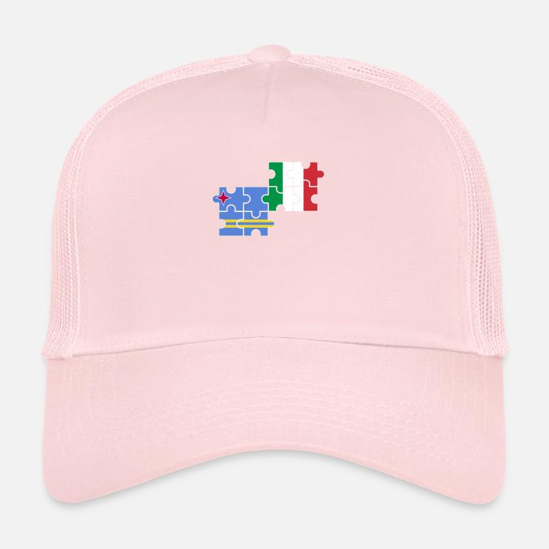 Aruba Italie Drapeau Aruban Casquette trucker 