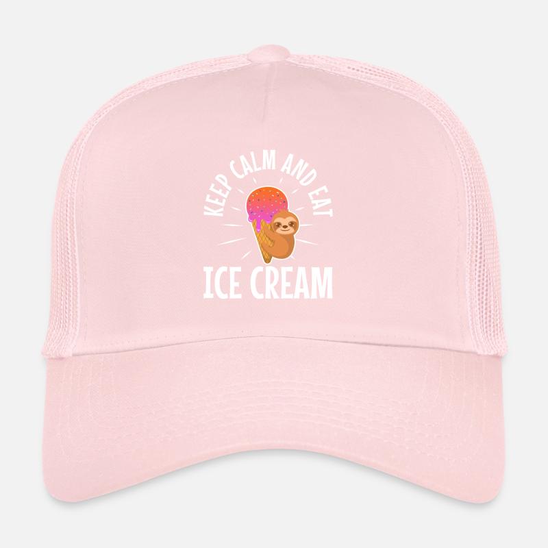 Keep calm and eat ice cream Trucker Cap