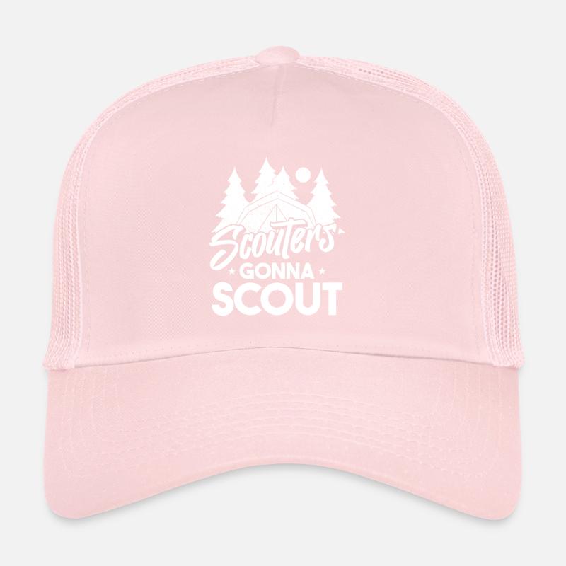 Boy Scout Funny Trucker Cap