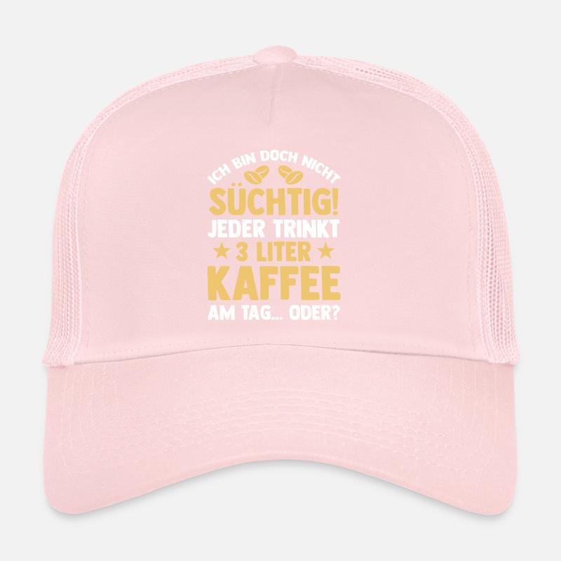 Kaffeetrinker Kaffeeliebhaber Kaffee Trucker Cap