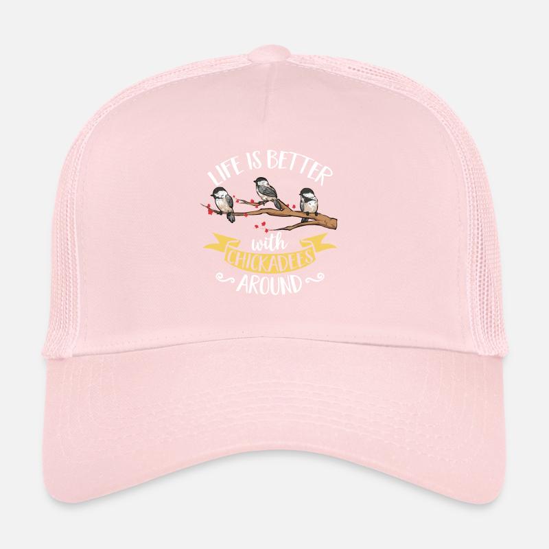 Meise Vogel Chickadee Vogelbeobachtung Trucker Cap